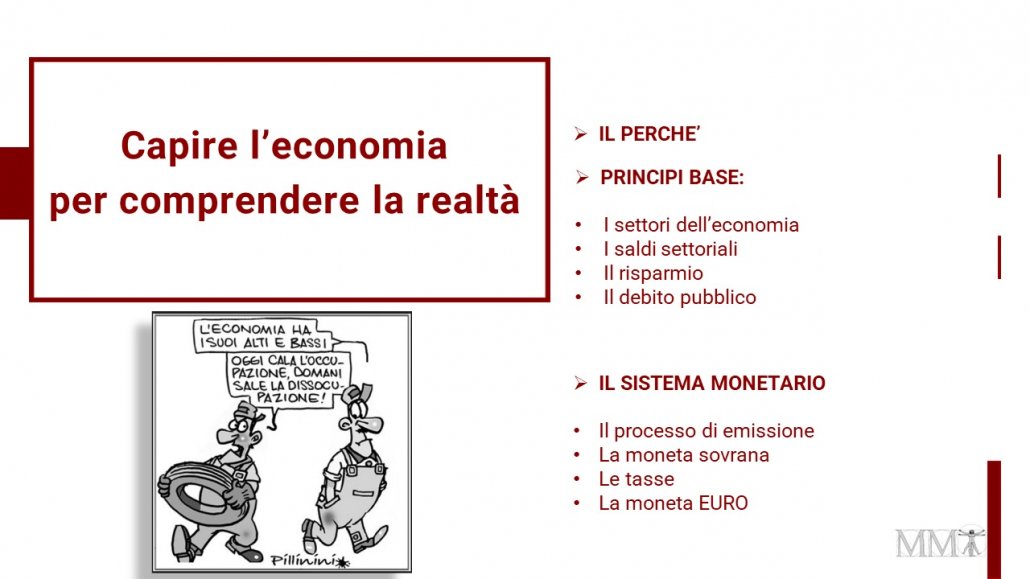 Capire l’economia per comprendere la realtà