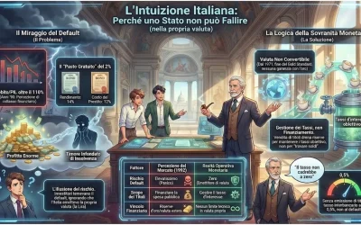 Il Grande Bluff del Default: Come un’intuizione da 100 milioni di dollari ha cambiato la storia della Lira – di Warren B. Mosler